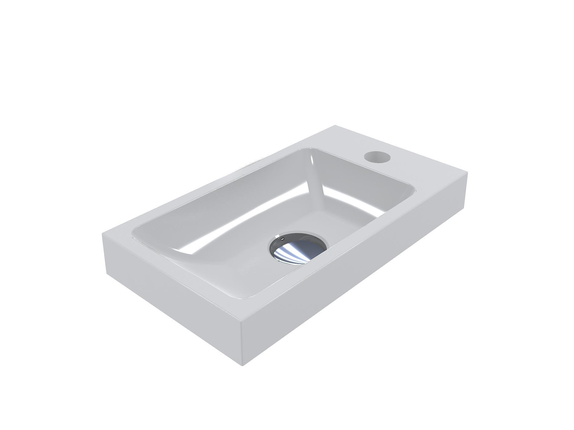 Умывальник для ванной комнаты Fancy Marble Izolda 400 (11940101)