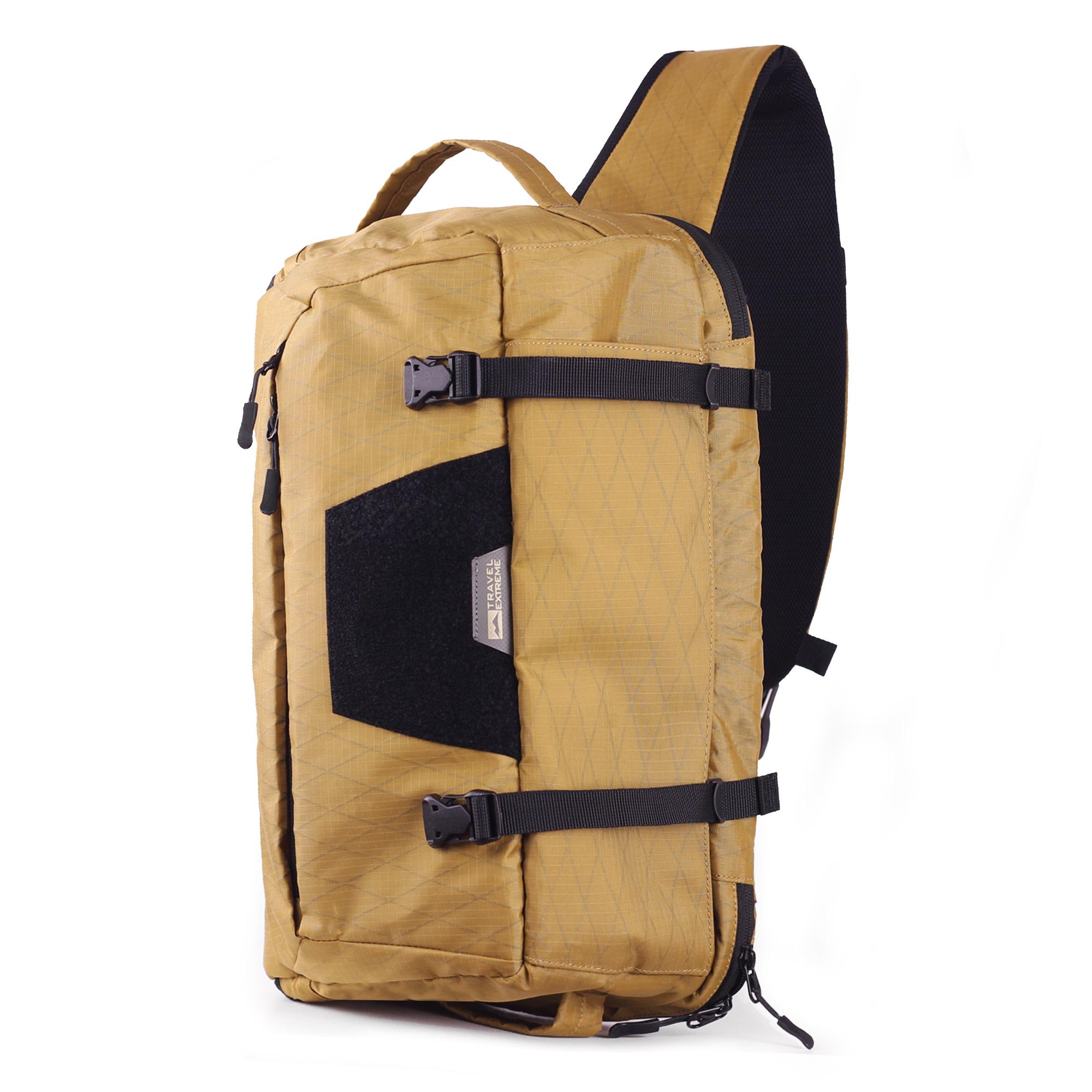 Сумка рюкзак однолямочная TravelExtreme Delta EDC X-PAC Gold (TE09033)