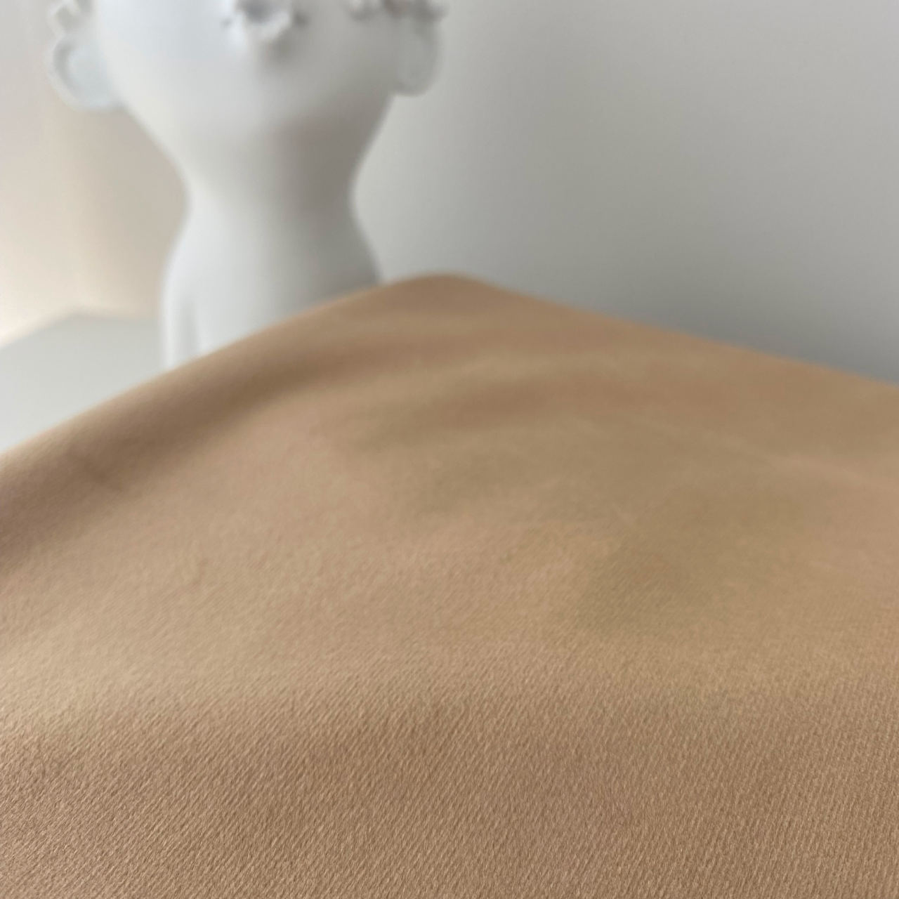 Тканина велюр Mebellini Альтаміра 145 см Капучино (MTEP2000-011) - фото 2