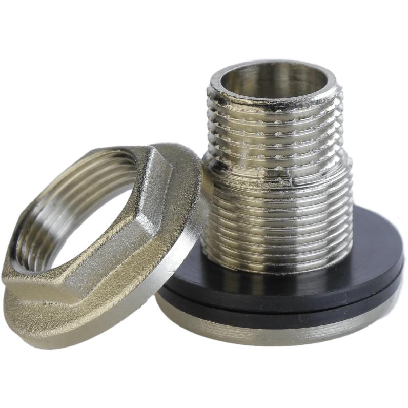 Врезка в бак VA Б5101А усиленная никелированная Ø25 мм 1/2" (000026732)