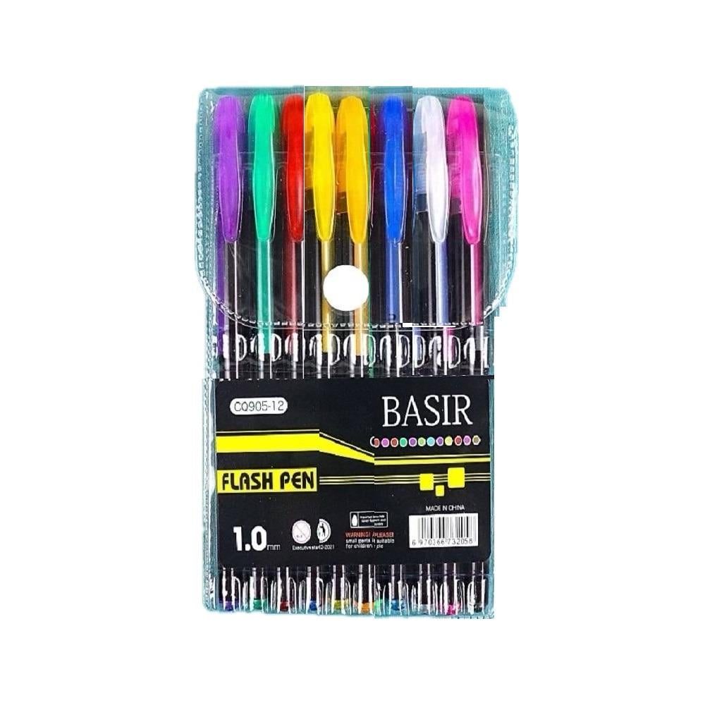 Набор гелевых ручек Basir 8 цв. (WW00650ST)