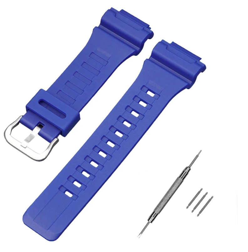Ремінець для Casio AE-1000W Blue SI (3893)
