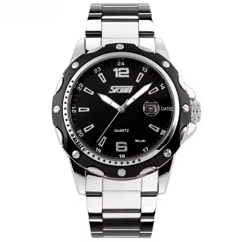 Годинник чоловічий спортивний Skmei Robby Steel 0992S (7183)