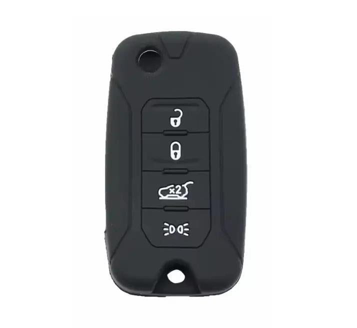 Чехол силиконовый для автоключа JEEP KC09