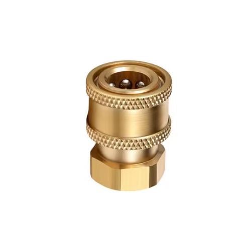 Фитинг гидравлический БРС 1/4" уплотнение STD для моек высокого давления латунь (927158) Фитинг гидравлический БРС 1/4" уплотнение STD для моек высокого давления латунь (927158)