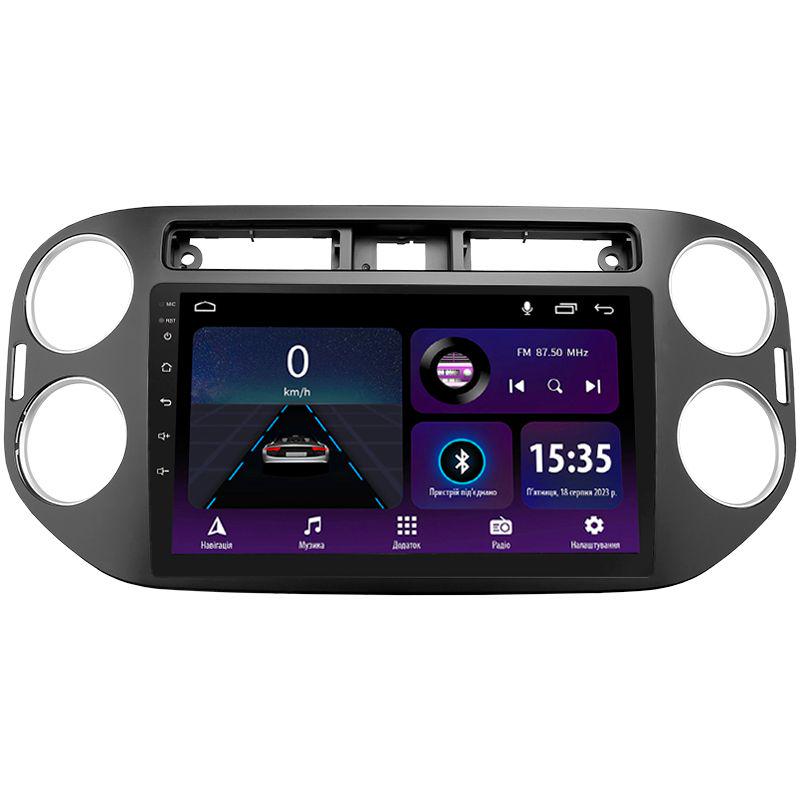 Штатная магнитола Sigma E9232 2/32 GB для Volkswagen Tiguan 1 NF 2006-2017 г. F1 9" Black (AR-83113)