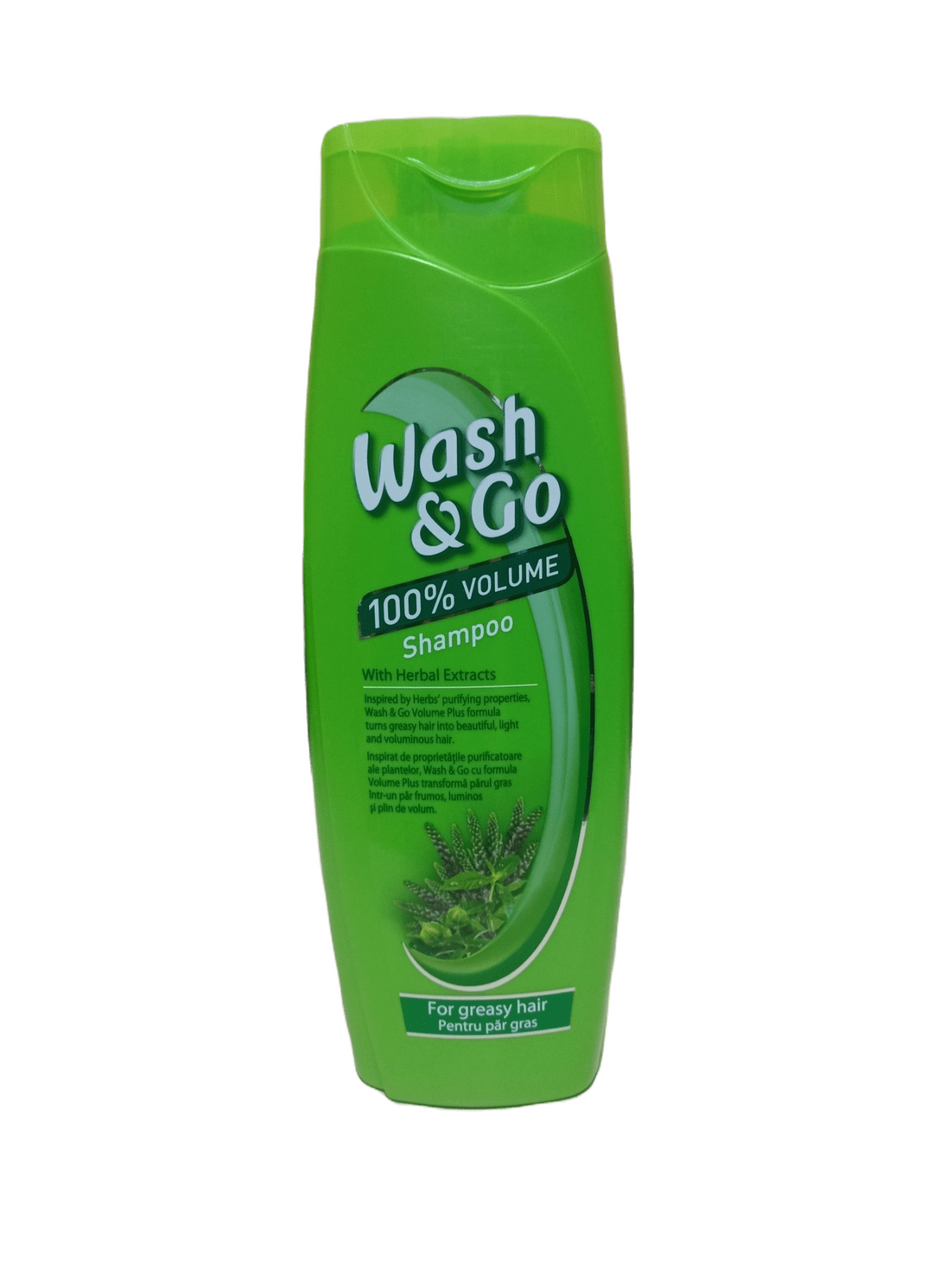 Шампунь Wash&Go з екстрактом трав для жирного волосся 400 ml - фото 1