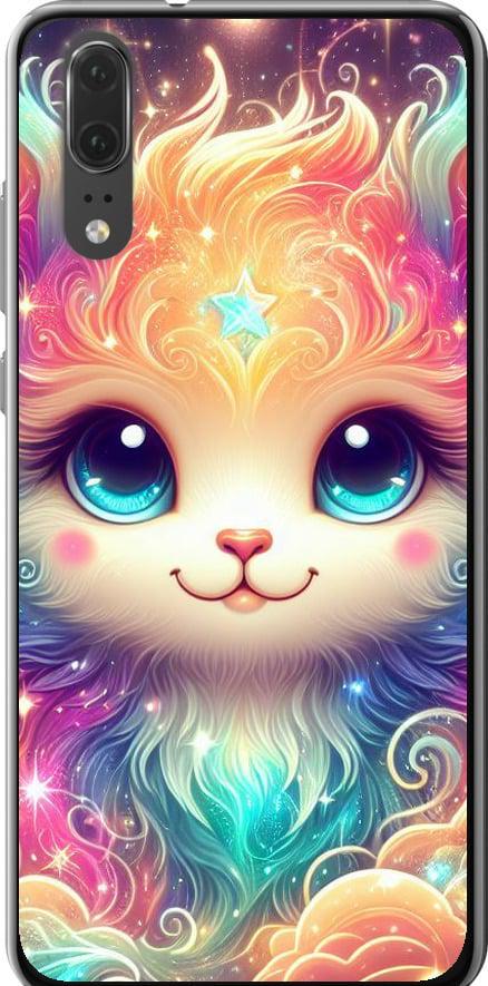 Чехол на Huawei P20 Сказочный котенок (5813t-1396-42517) Чехол на Huawei P20 Сказочный котенок (5813t-1396-42517)