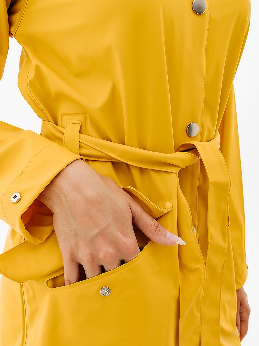 Тренч женский Helly Hansen W KIRKWALL II RAINCOAT L Желтый (7d53252-344 L) - фото 4