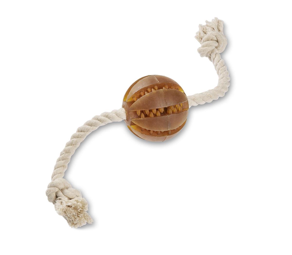 Игрушка для собак канат с мячом Wolters Pure Nature Dental Rope Toy Ball 40 см