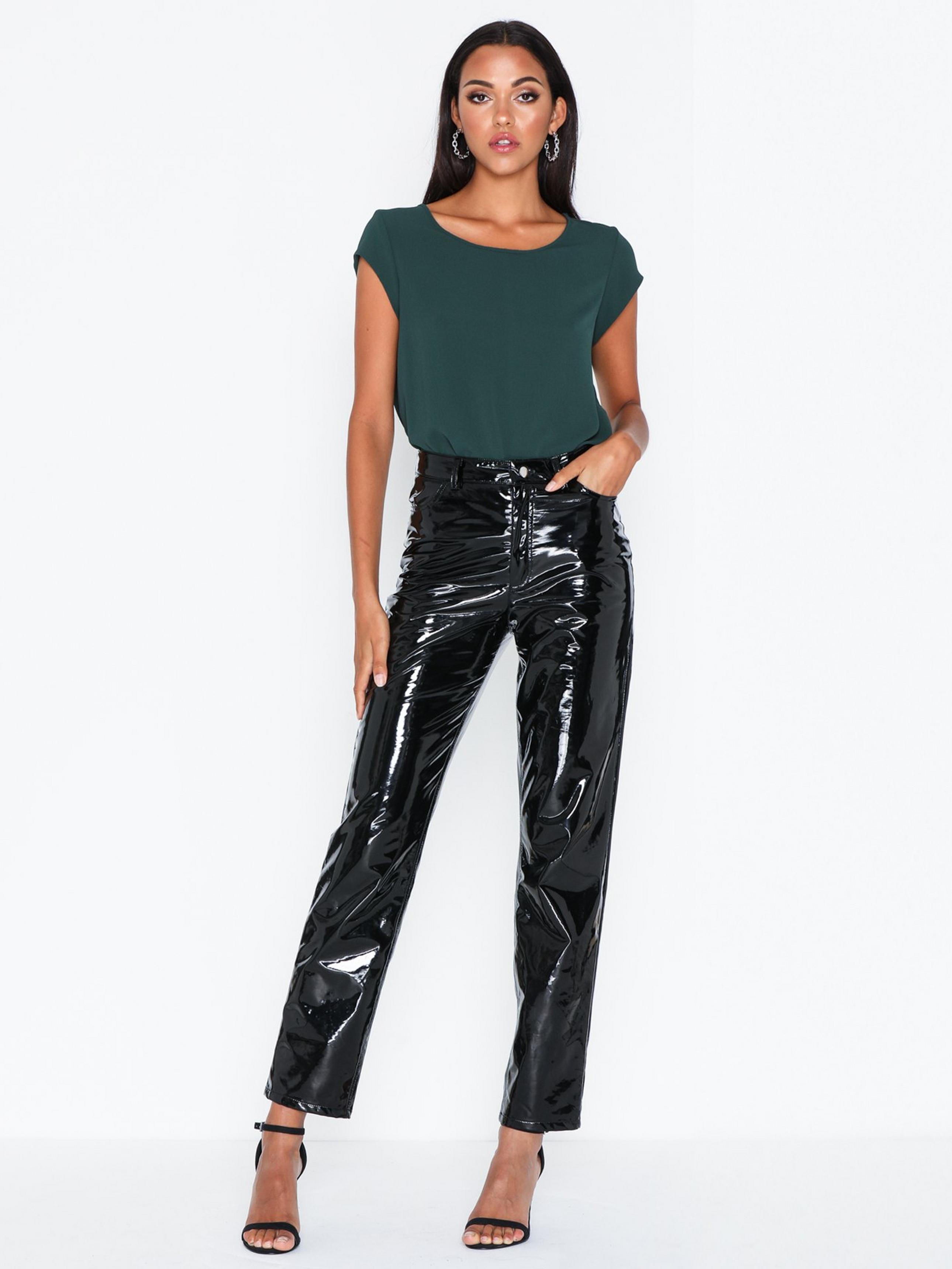 Блуза женская Only 11217 XL Темно-зеленый (48) - фото 3