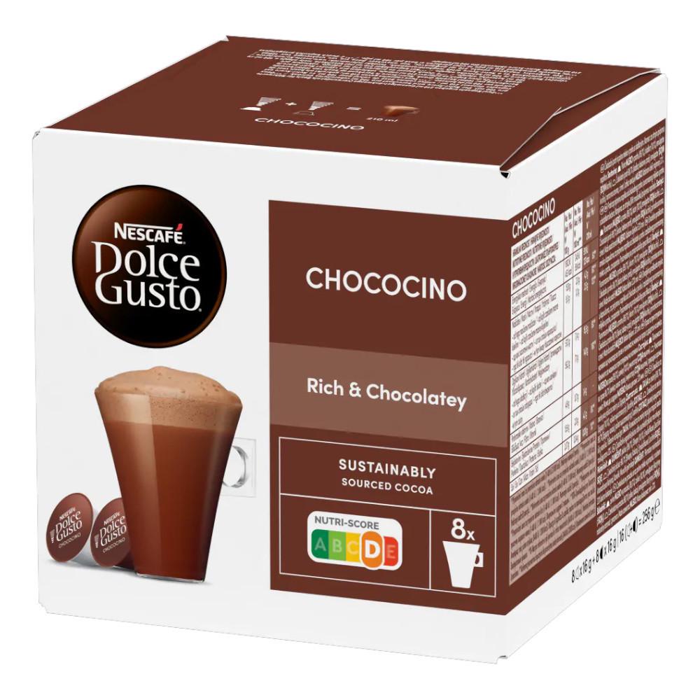 Горячий шоколад Nescafe Dolce Gusto Chococino 16 шт. - фото 2 Горячий шоколад Nescafe Dolce Gusto Chococino 16 шт. - фото 2