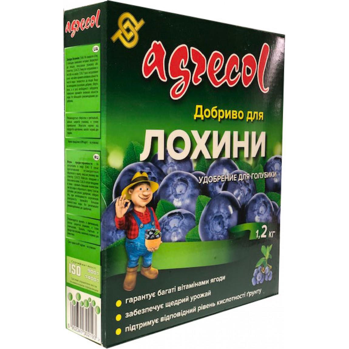 Удобрение комплексное минеральное Agrecol NPK 13.5.5 для голубики 1,2 кг (30219/219)