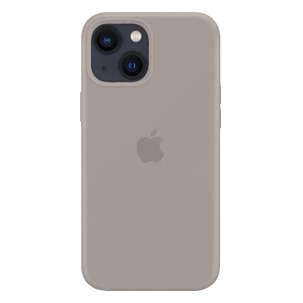 Силиконовый Чехол Накладка Silicone Case для iPhone 13 Pebble Силиконовый Чехол Накладка Silicone Case для iPhone 13 Pebble