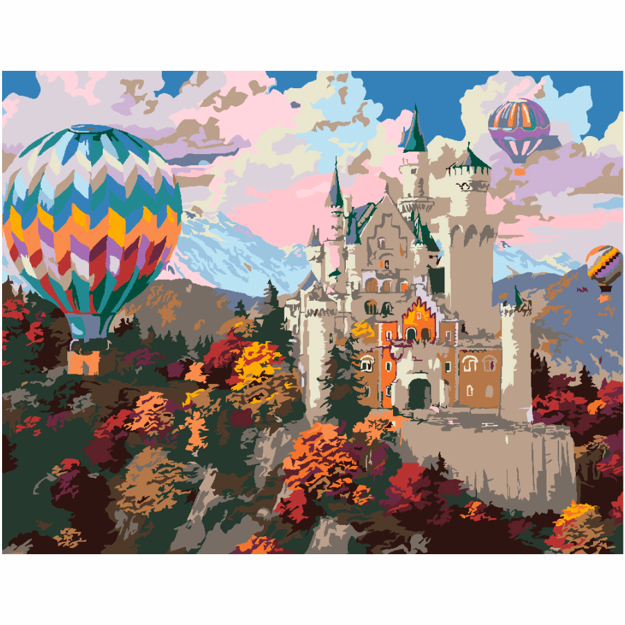 Картина по номерам Rosa Start Dream Castle 35×45 см (31922114)