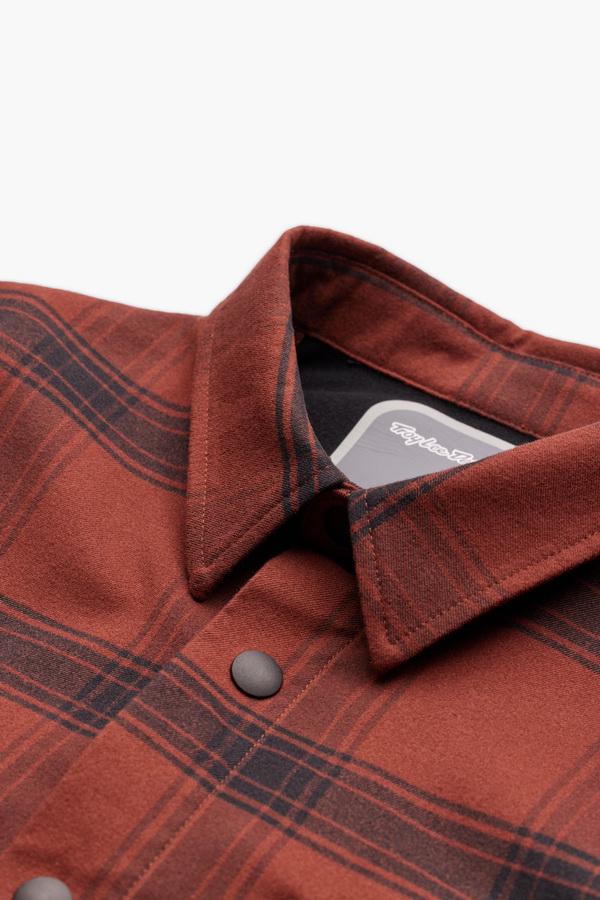 Сорочка TLD Grind Flannel Stripe Russet M (827260023) - фото 8