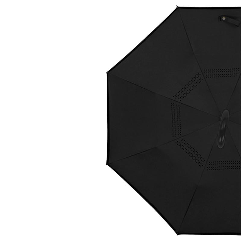 Зонтик наоборот Up-Brella 1166 108 см Black (2333501781) - фото 3