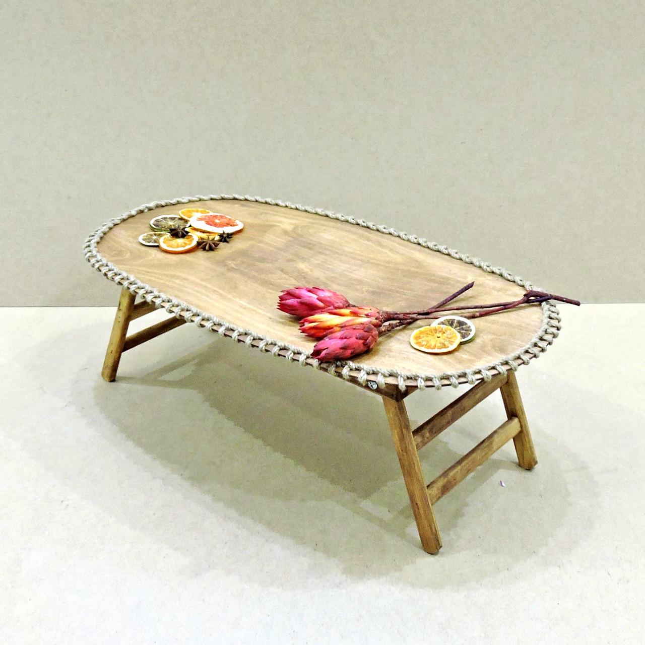 Столик-поднос для завтрака из дерева Вайоминг 03 Мускат (СТП-031807)