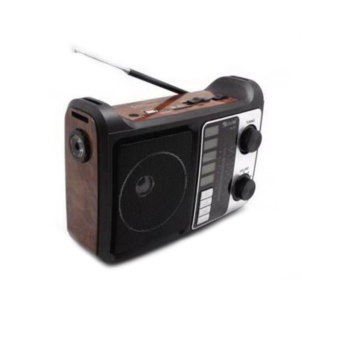 Портативная колонка Golon RX-333+BT c Bluetooth Wooden (914538850)