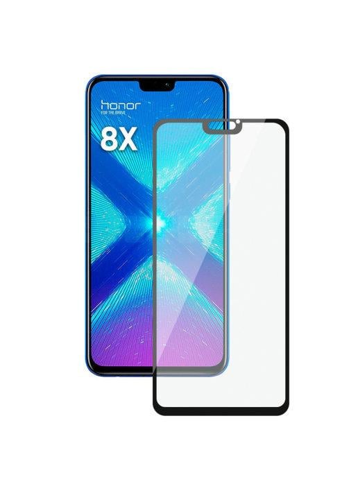 Защитное стекло для Honor 8X полная проклейка экрана