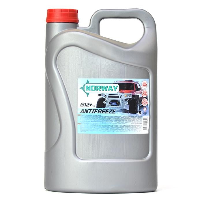 Антифриз Norway G12+ 5 л 6488 Червоний (77737)