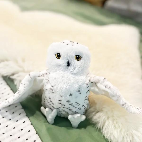 Іграшка на руку для лялькового театру Сова 20 см Білий - фото 2