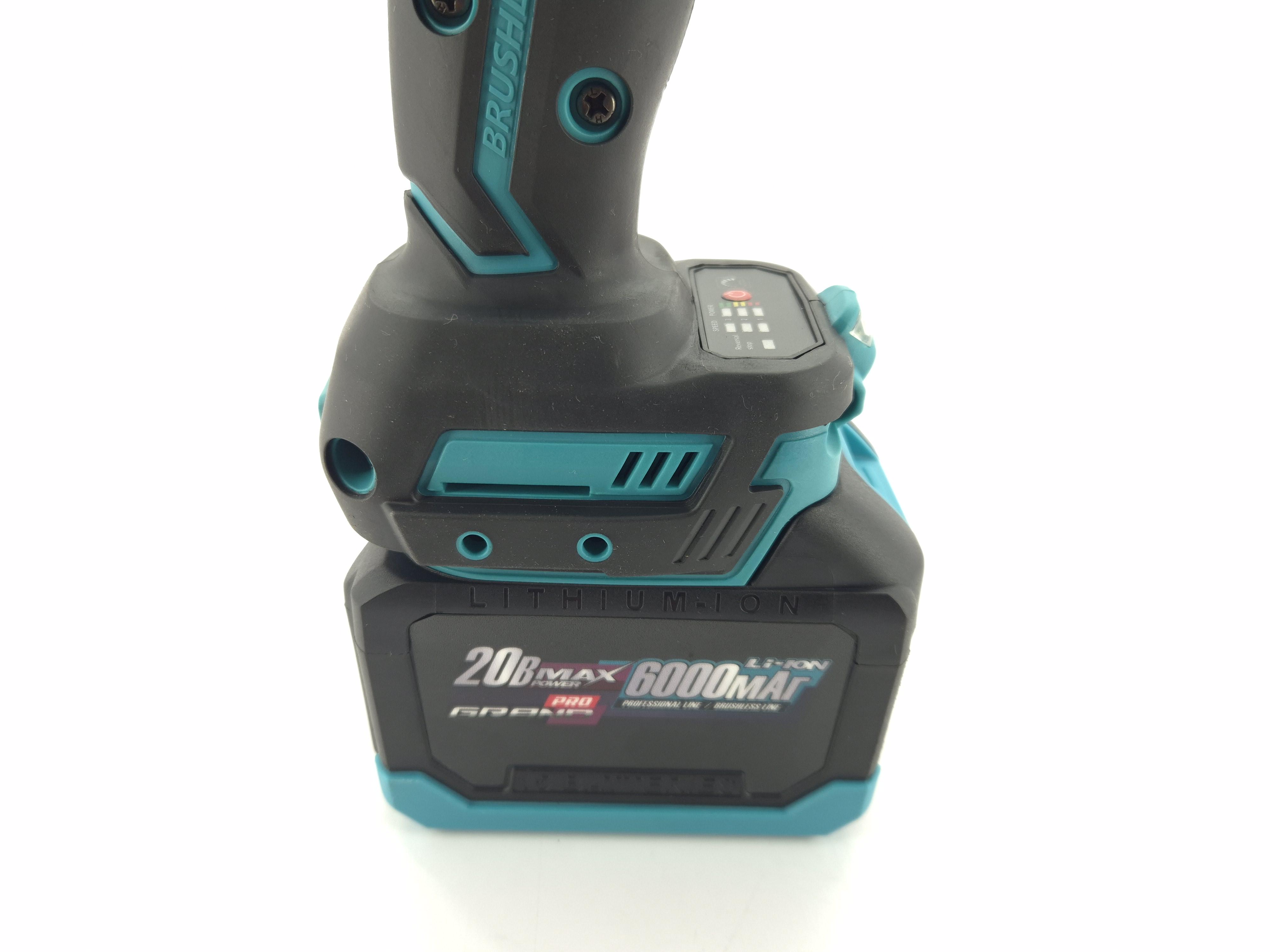 Гайковерт акумуляторний ударний Grand АГ-2000 UBL - фото 8 Гайковерт акумуляторний ударний Grand АГ-2000 UBL - фото 8