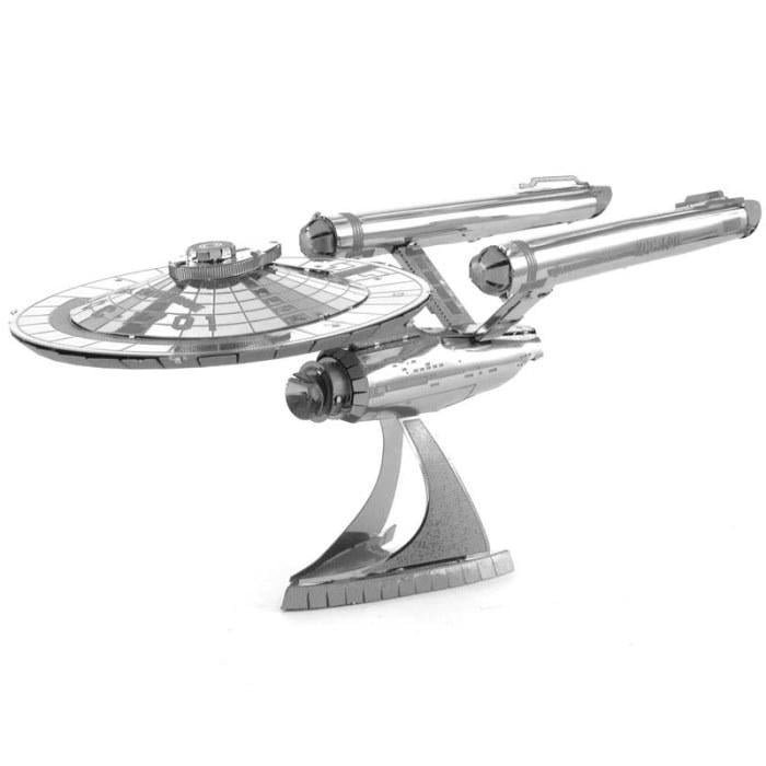 Пазл металевий 3D Star Trek Enterprise NCC-1701 12,7x6x6 см (836)