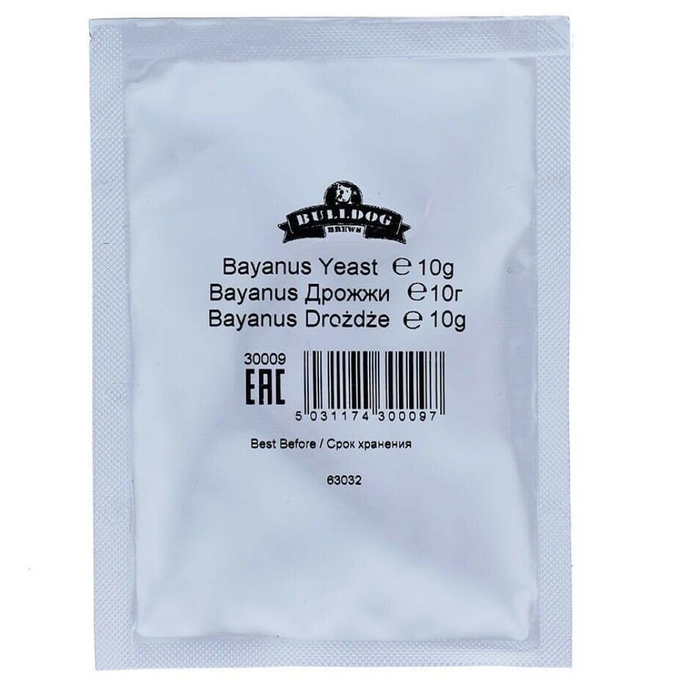 Дрожжи винные Bulldog Bayanys Yeast 10 г (26606738)