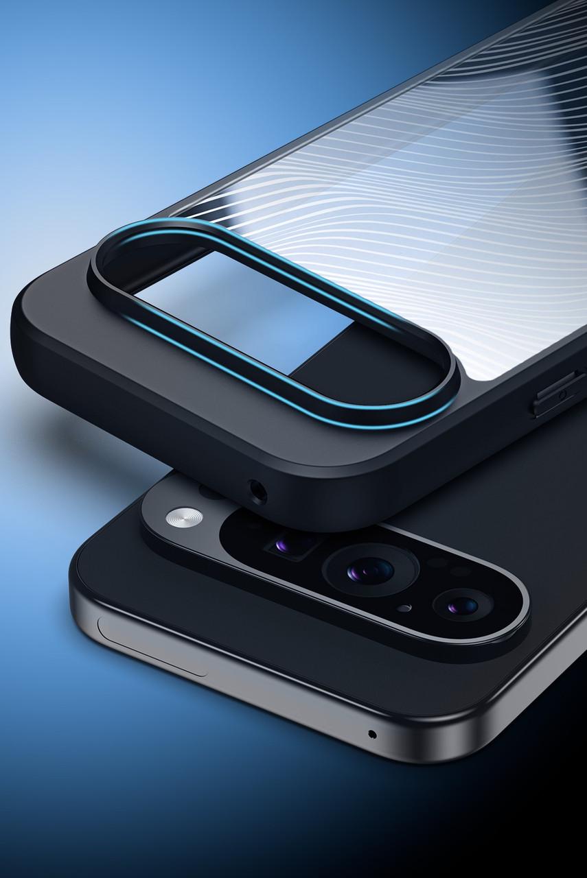 Чехол бампер Dux Ducis Aimo для Google Pixel 9 / 9 Pro Black - фото 4 Чехол бампер Dux Ducis Aimo для Google Pixel 9 / 9 Pro Black - фото 4