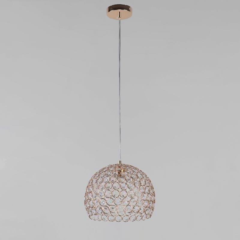 Люстра підвісна Light House NM-15997/1P FGD D250 на одну лампу Золотий