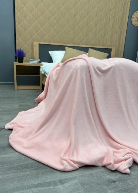 Покрывало велсофт Decorator WellSoft 150х210 см Розовый (87-167) - фото 3 Покрывало велсофт Decorator WellSoft 150х210 см Розовый (87-167) - фото 3