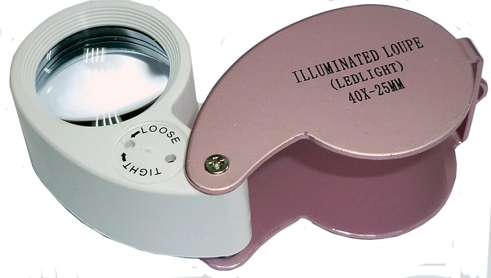 Лупа ювелирная Magnifier MG21011 25 мм 30x