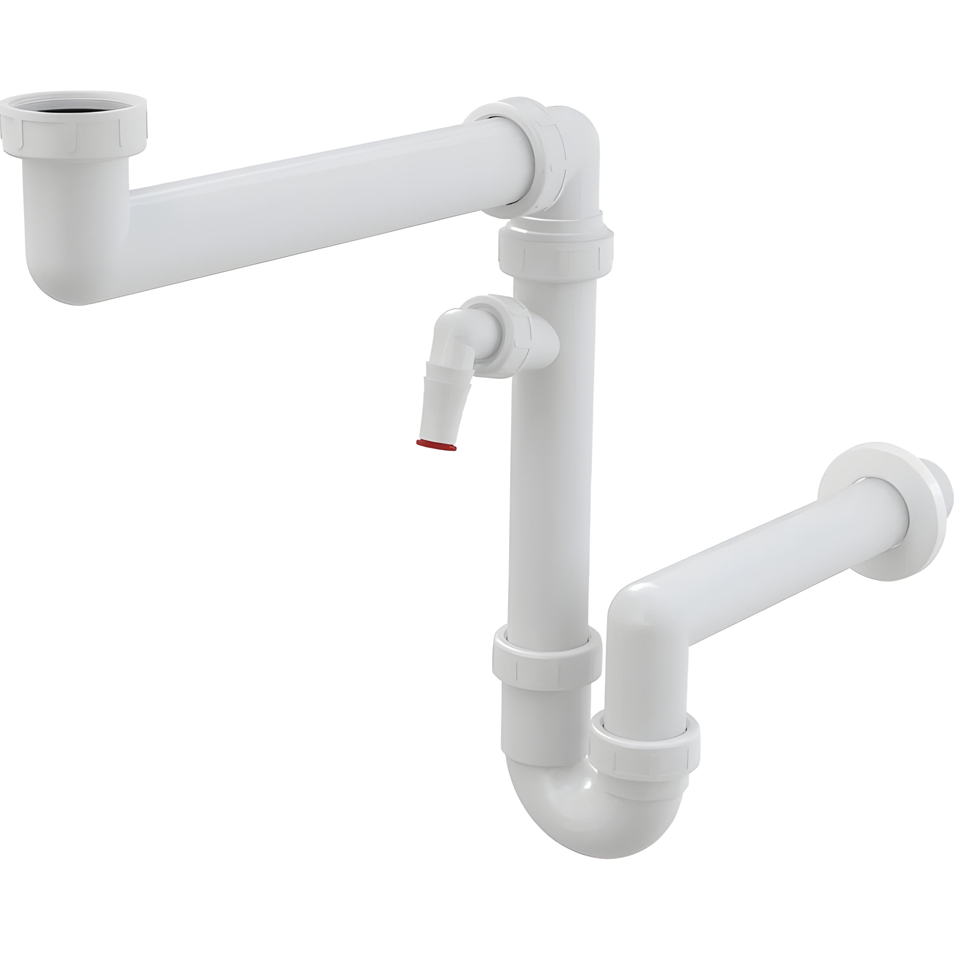 Сифон для кухонной мойки Alca Plast A872P (89317)