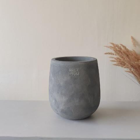 Вазон вуличний бетонний Ольвіо міні 300х340 мм/11 кг/14 л (26515081) - фото 2 Вазон вуличний бетонний Ольвіо міні 300х340 мм/11 кг/14 л (26515081) - фото 2