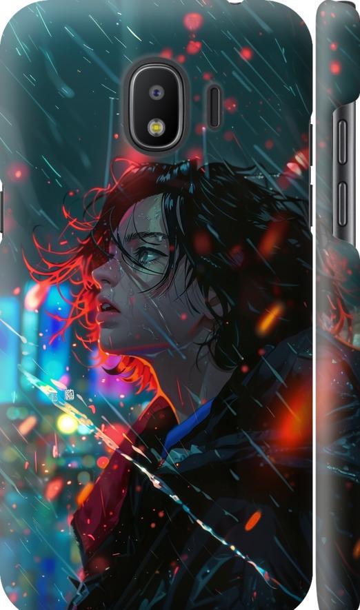 Чехол на Samsung Galaxy J2 2018 Ночные огни (6096m-1351-42517)