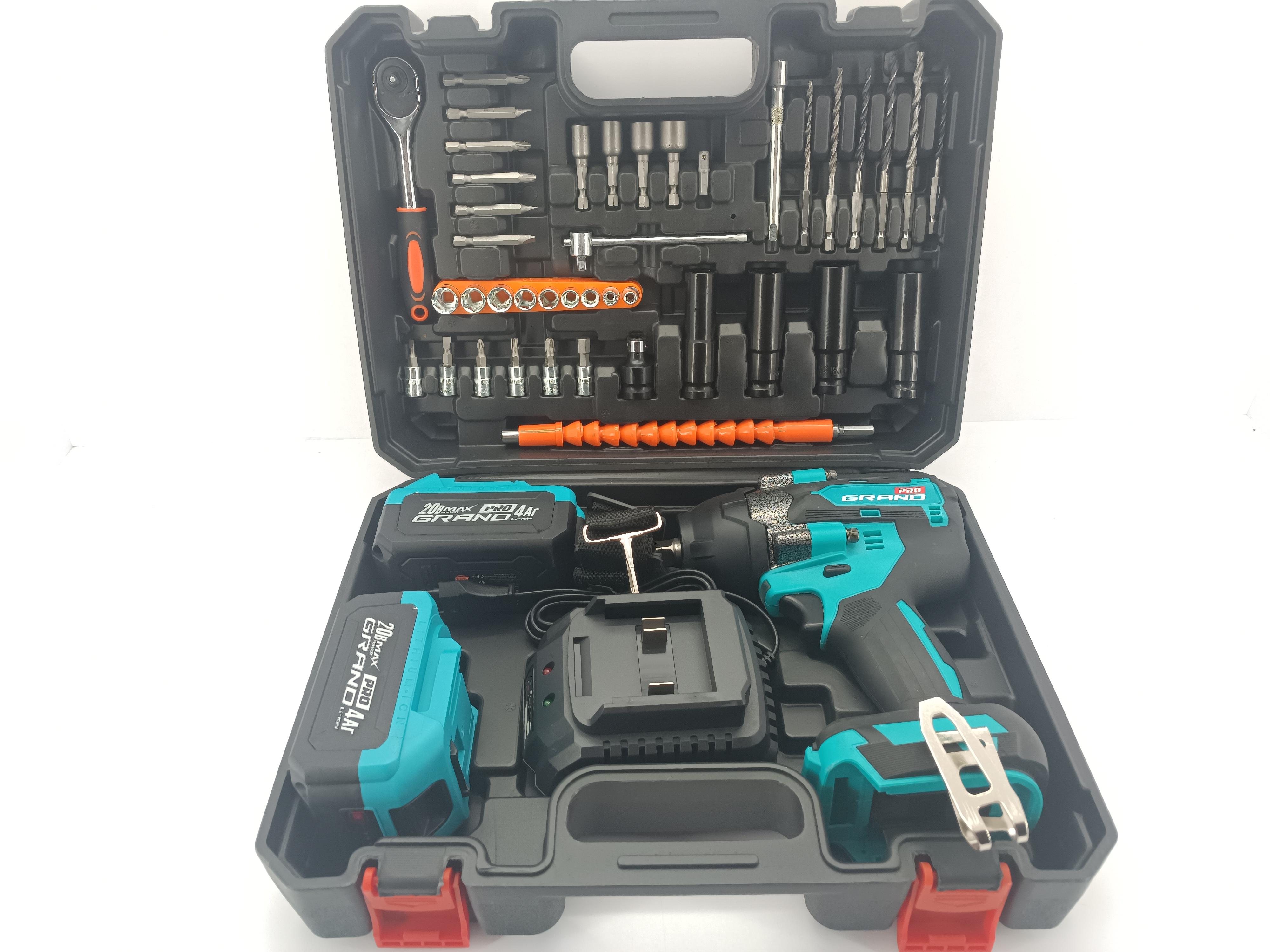 Гайковерт акумуляторний Grand АГ-800UBL