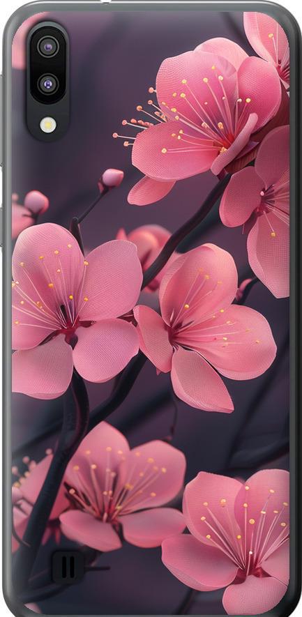Чехол на Samsung Galaxy M10 Пурпурная сакура (6075u-1661-42517)
