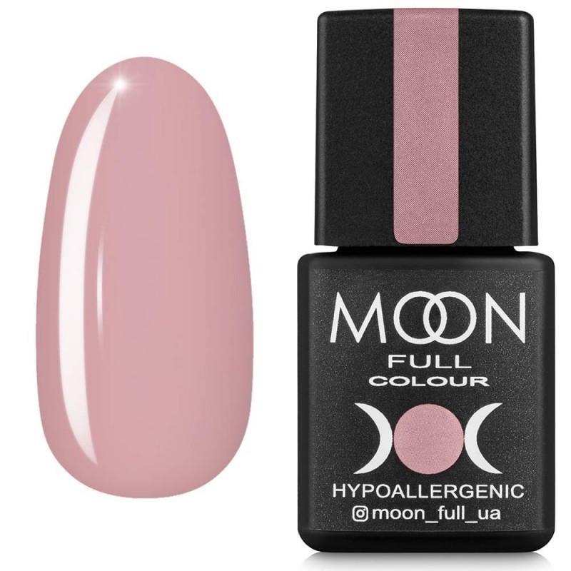 Гель-лак Moon Full color Gel polish 8 мл №644 Пудровый розовый эмаль