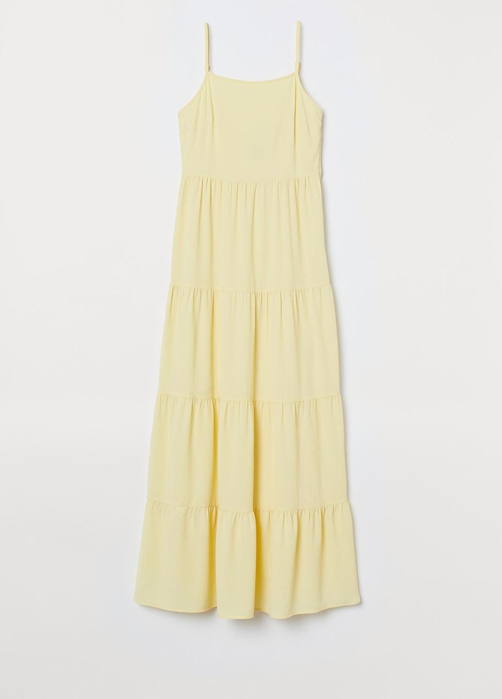 Платье H&M р. 38 Желтый (829168b50)