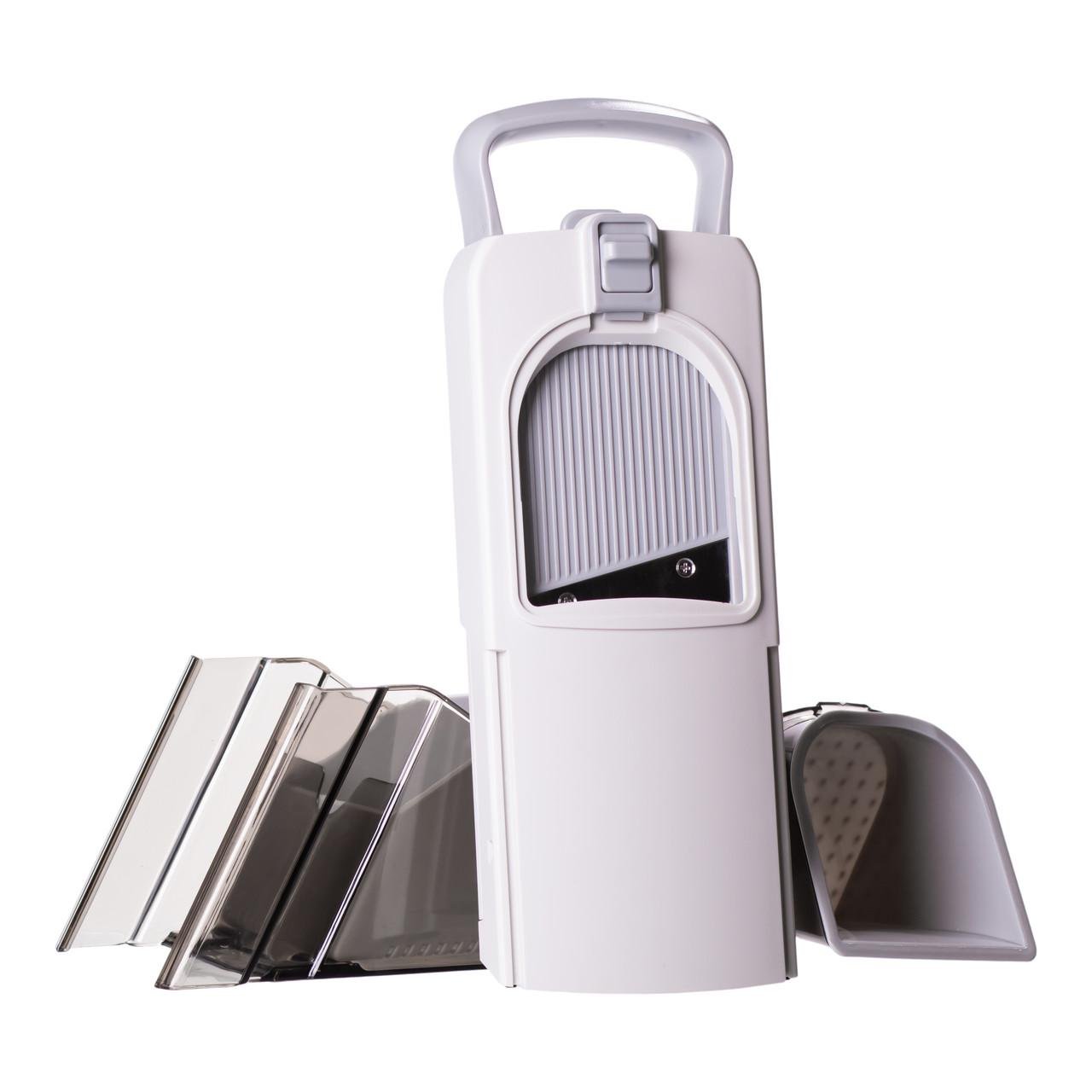 Овочерізка-слайсер ручна з контейнером 19х12,5х34 см (HP-8-67) - фото 9 Овочерізка-слайсер ручна з контейнером 19х12,5х34 см (HP-8-67) - фото 9