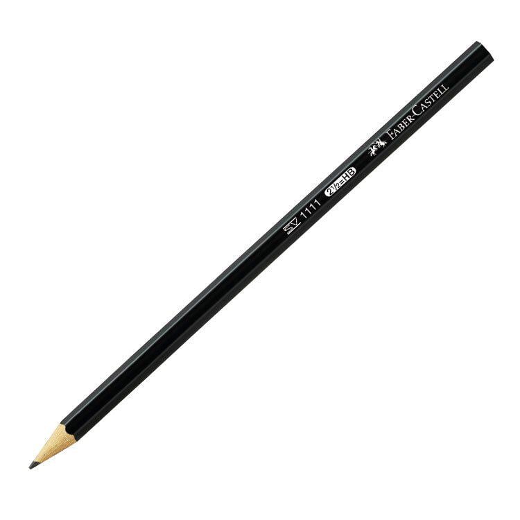 Карандаш графитовый 1111 НВ Faber Castell 12 Черный (033023)