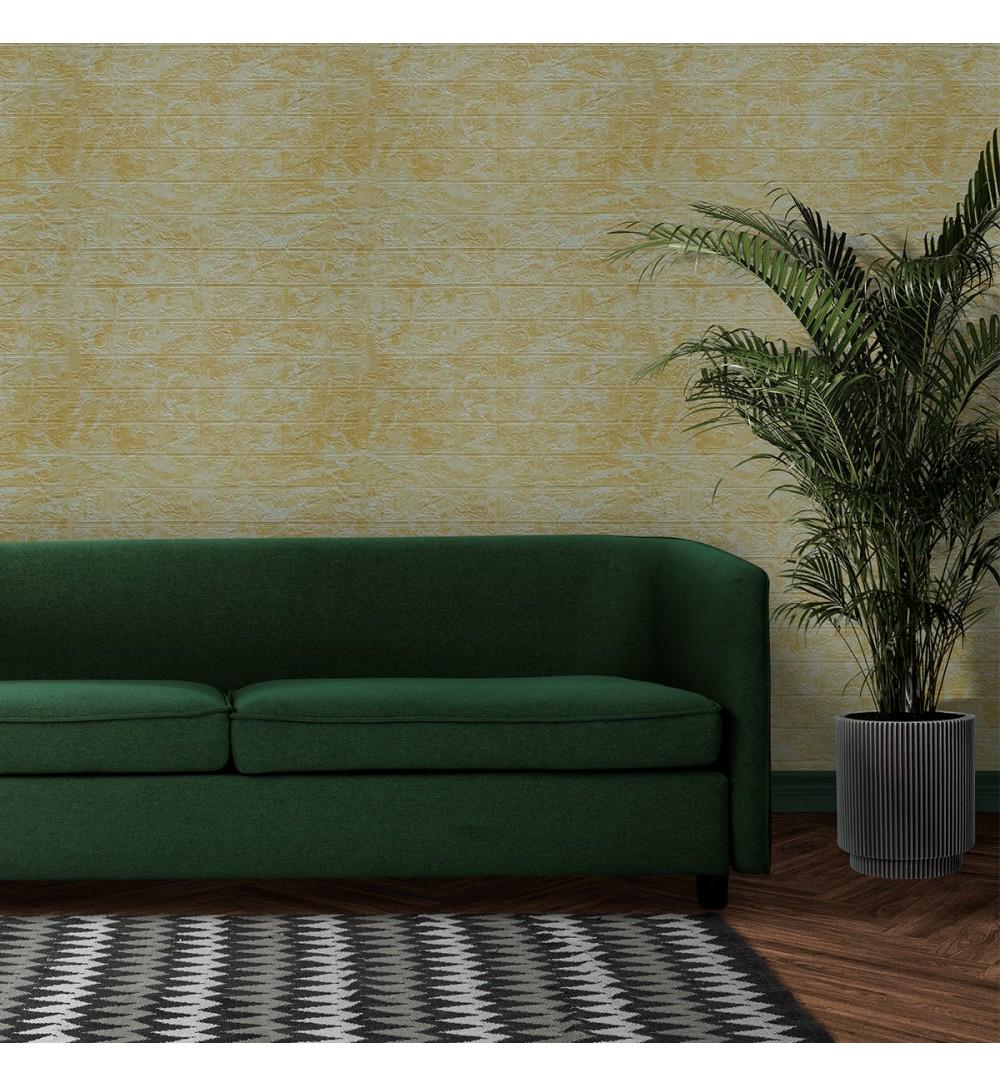 3D-панель самоклеящаяся декоративная Кирпич в рулоне 20000x700x3 мм Бежевый мрамор - фото 8 3D-панель самоклеящаяся декоративная Кирпич в рулоне 20000x700x3 мм Бежевый мрамор - фото 8