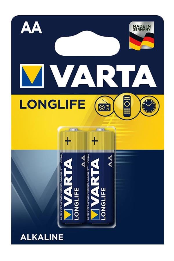 Батарейки Vatra Longlife Alkaline АА BLI 2900 мАг 2 шт. (562588) - фото 1