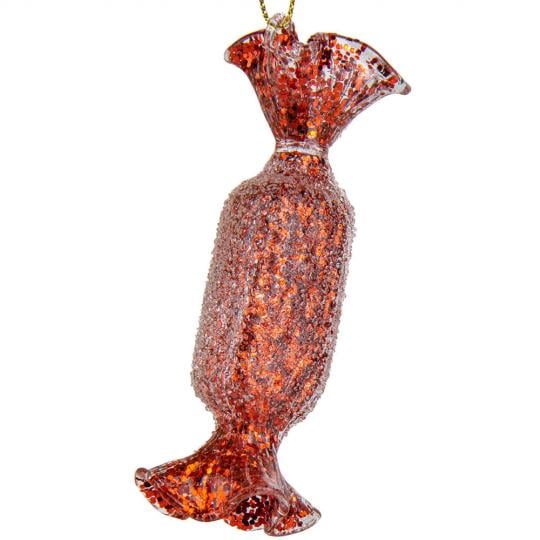 Елочная игрушка Белочка 9 см (6017-143)