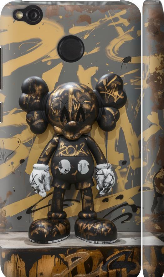 Чехол на Xiaomi Redmi 4X Bronze kaws (6097m-778-42517)