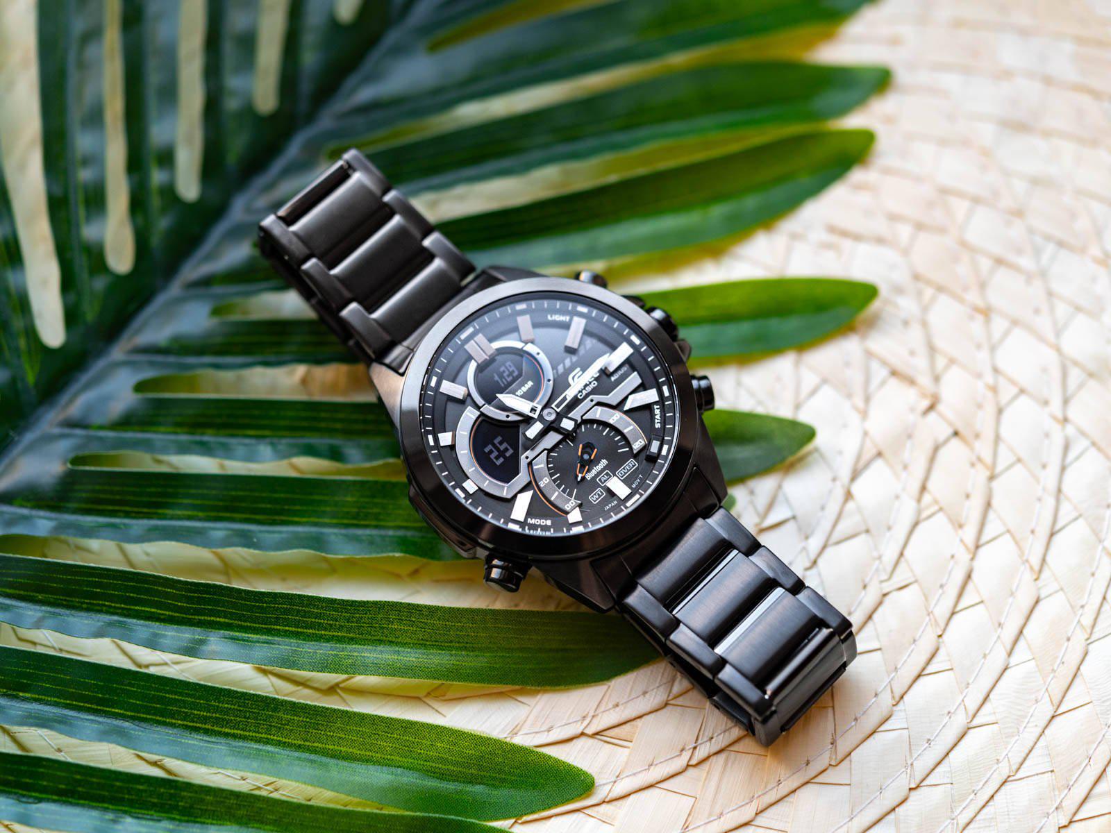 Часы Casio Edifice ECB-30DC-1AEF (6933) - фото 2 Часы Casio Edifice ECB-30DC-1AEF (6933) - фото 2