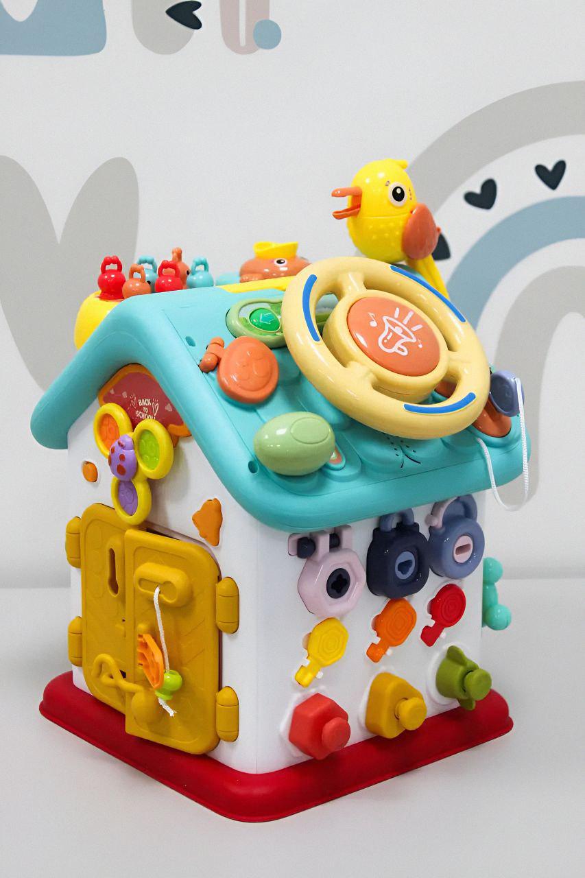 Бизиборд-домик 62638 WToys (28819650)