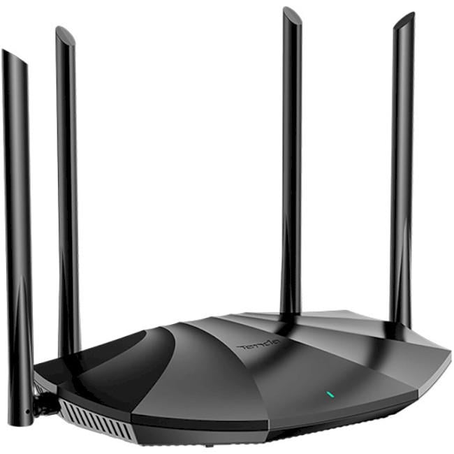 Wi-Fi роутер Tenda TX2 300 Мбит/с (2.4ГГц) + 1201 Мбит/с (5ГГц) Черный Wi-Fi роутер Tenda TX2 300 Мбит/с (2.4ГГц) + 1201 Мбит/с (5ГГц) Черный