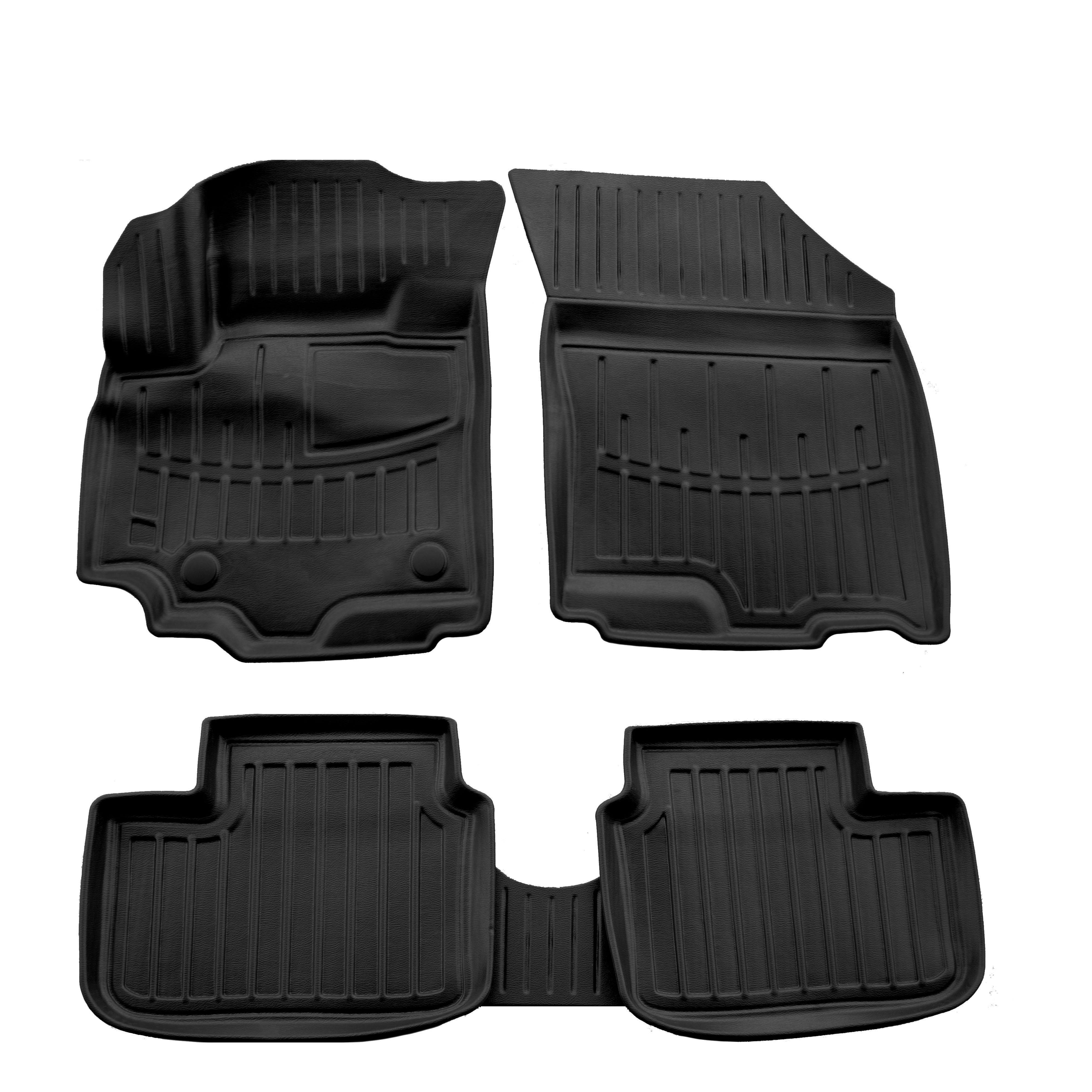 Коврики Stingray 3D для Fiat Sedici 2006- рр. полиуретан 5 шт. Черный (158630)